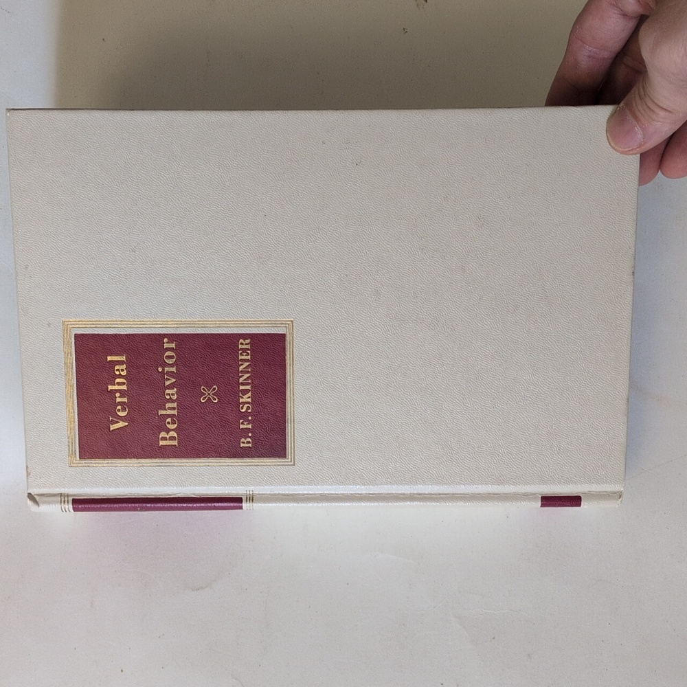 Verbal Behavior - B.F. Skinner - 1957